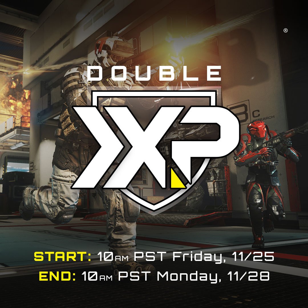 gaming intel e32018 on twitter double xp for infinite warfare