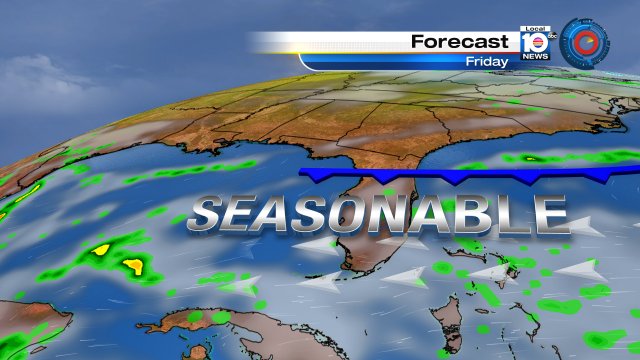 Highs again in the low 80s this afternoon slightly warmer tomorrow ahead of a cold front. Happy #BlackFriday! https://t.co/9vSZ1LkVED