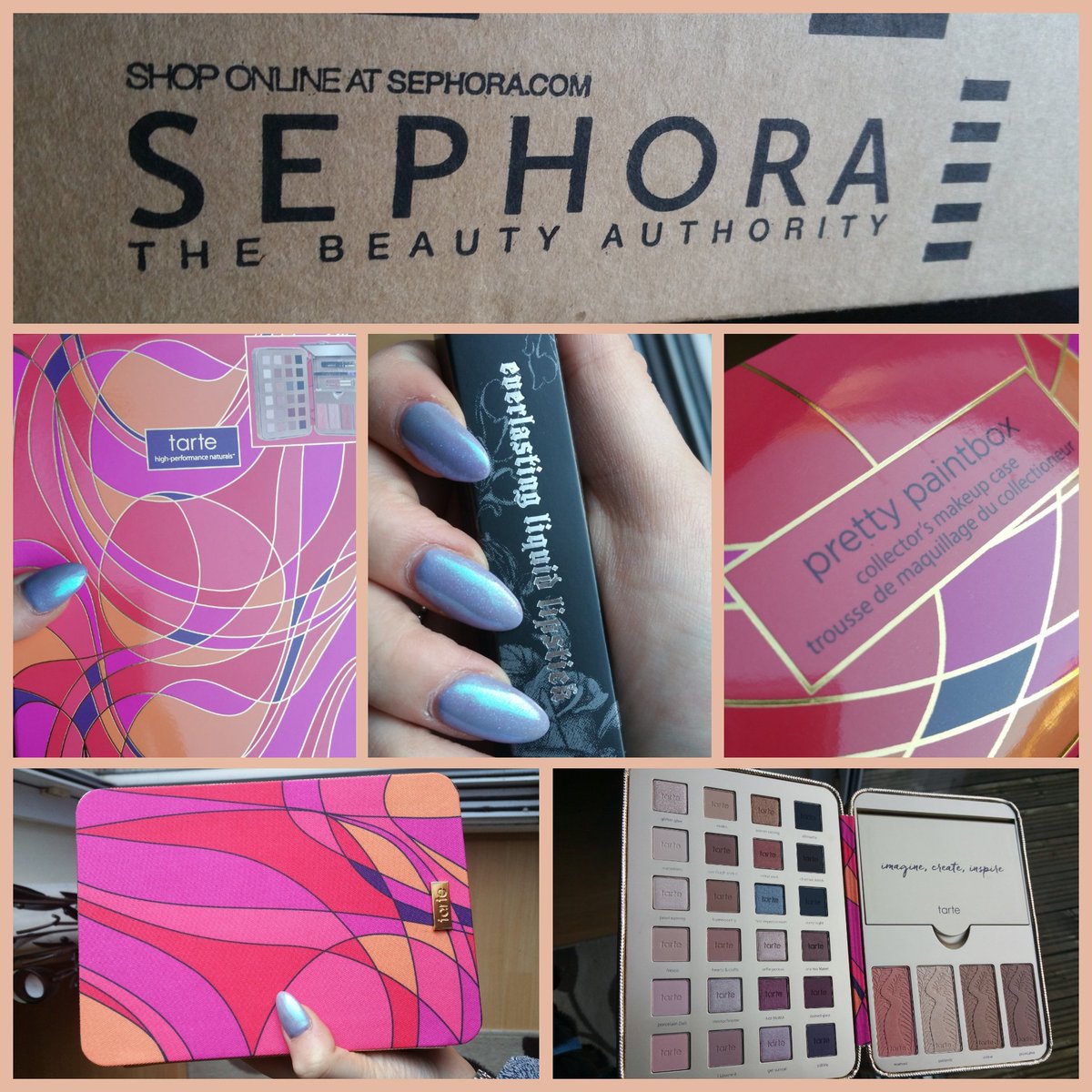 _JenniferFish's tweet photo. Bought more makeup...#notsorry #makeup #makeupaddict #worksoftarte #prettypaintbox https://t.co/K71Lrt3nHU