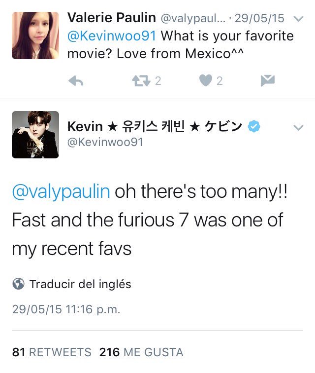 valypaulin's tweet photo. @Kevinwoo91 Happy birthday sunshine! I love you💕 KissMes are always by your side! Here's a pic of us together😂😝 https://t.co/E0u6ecWk7v