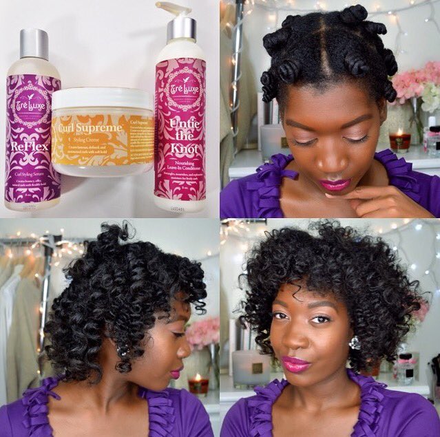 Premium #curlage 😊🙌🏽 @feleciamesadieu All products 30% OFF today at discoverTreLuxe.com for ◾️#BlackFriday! | code: BlackFriday2016