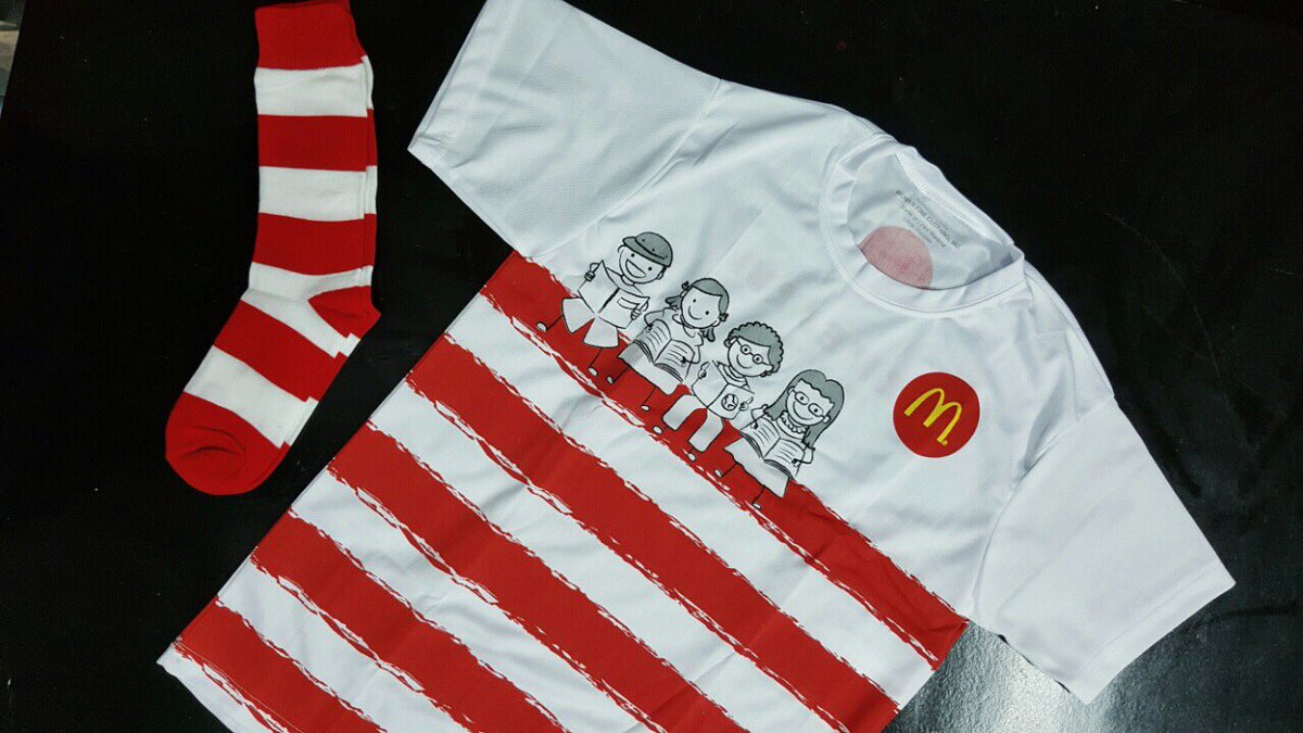 aldenrichards02's tweet photo. It's that time of the year again for #McDoStripesRun! Ano magkikita-kita ba tayo bukas? 😃👍🏻 https://t.co/Keh7OzKrko