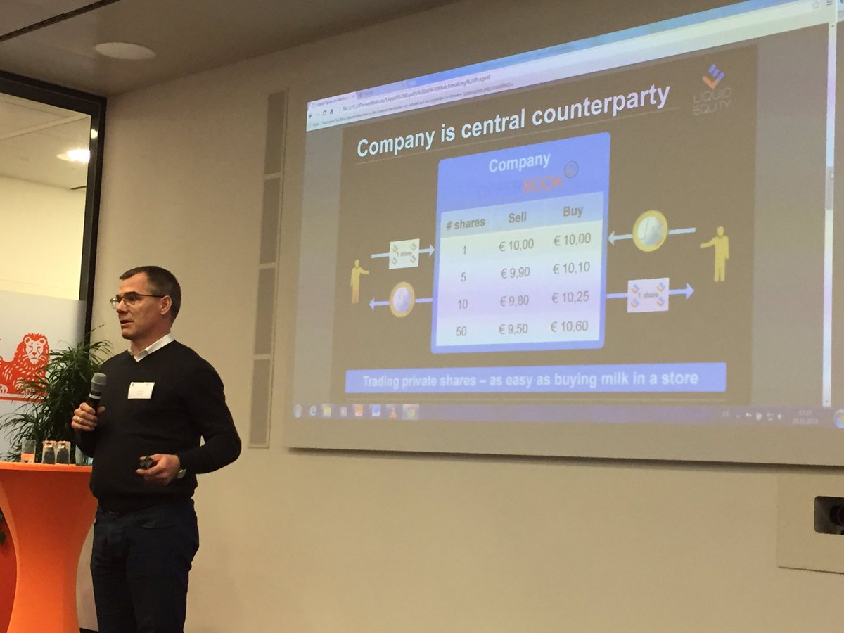 donginsel's tweet photo. Wrapping up the afternoon session at #FinTechMM at @ingdiba Frankfurt with #LiquidEquity #sharetrading and @myPensionde #pensions https://t.co/pKMFHqqbLQ