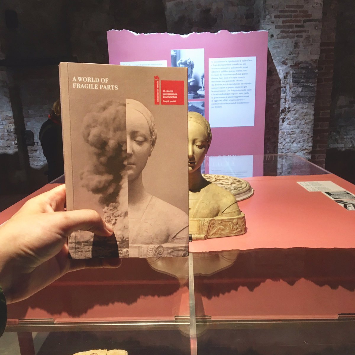 A World of Fragile Parts book launched today, show closing this weekend. It's been fun. <a href="/V_and_A/">V&A</a> <a href="/la_Biennale/">La Biennale di Venezia</a>