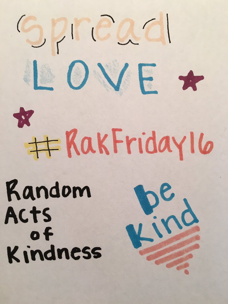 WillTigerThomas's tweet photo. Let's do this!!! One simple RAK at a time!! #RAKFRIDAY16 @RAKfriday @PCHSRAK @REI @TheEllenShow @ellentube https://t.co/WK12GO4TGi