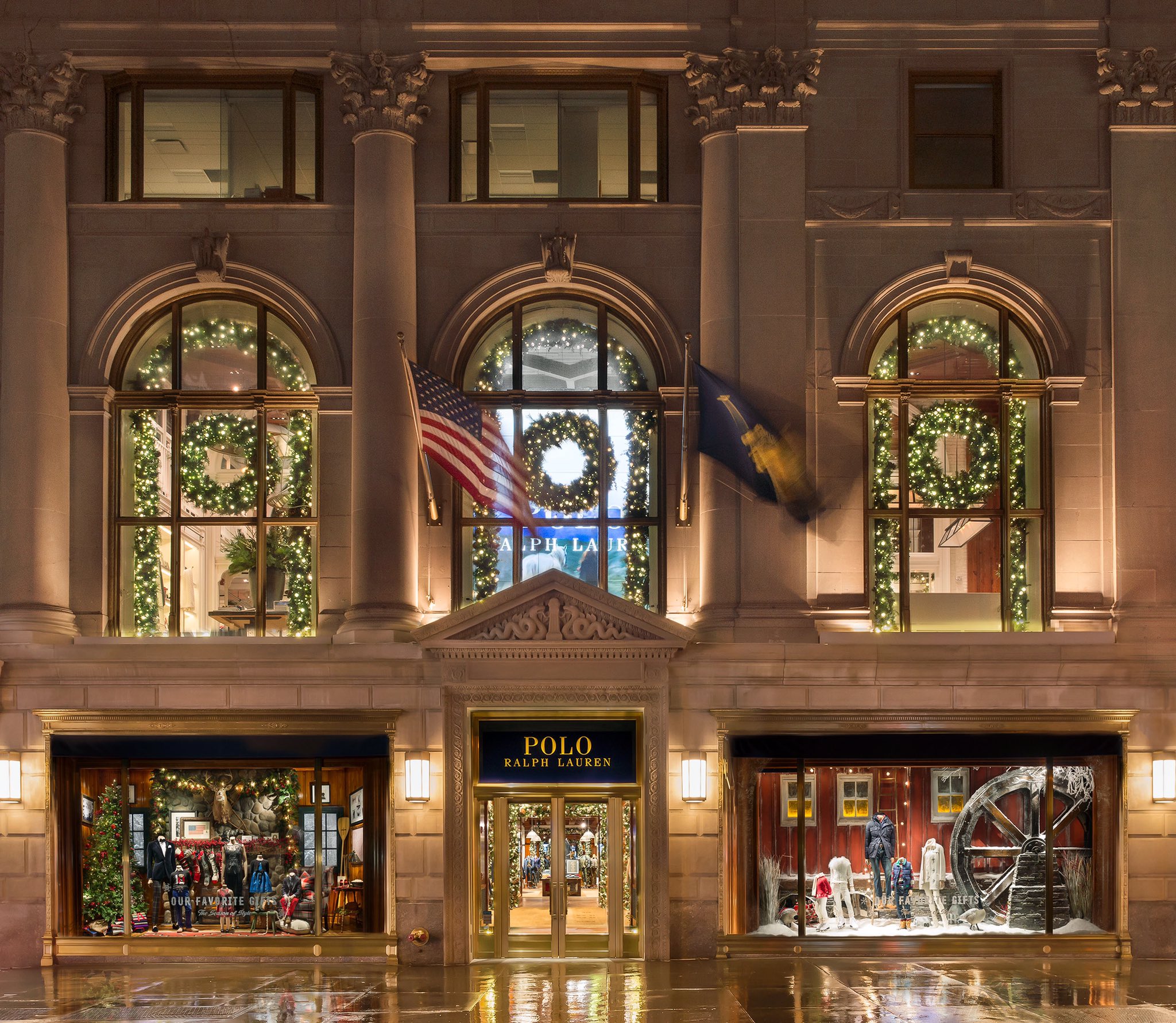 Ralph Lauren Polo Opens First Flagship Store on Fifth Avenue