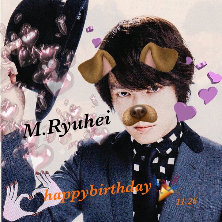 knnyasu's tweet photo. .

HappyBirthday🎂

.

❕ まるちゃん ❕

いつも元気をありがとう💗
これからも元気にぱーーんしてね 🤘

#丸山隆平生誕祭 https://t.co/olr8ddx4oT