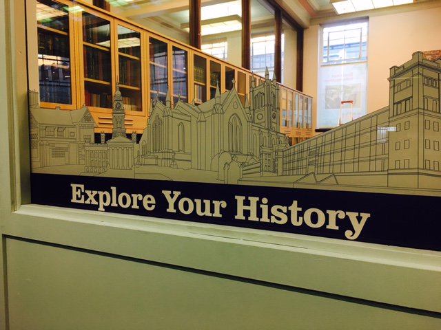 The History Centre reopens in its new location on the Central Library ground floor on Monday 28th November! #comeandsayhello!