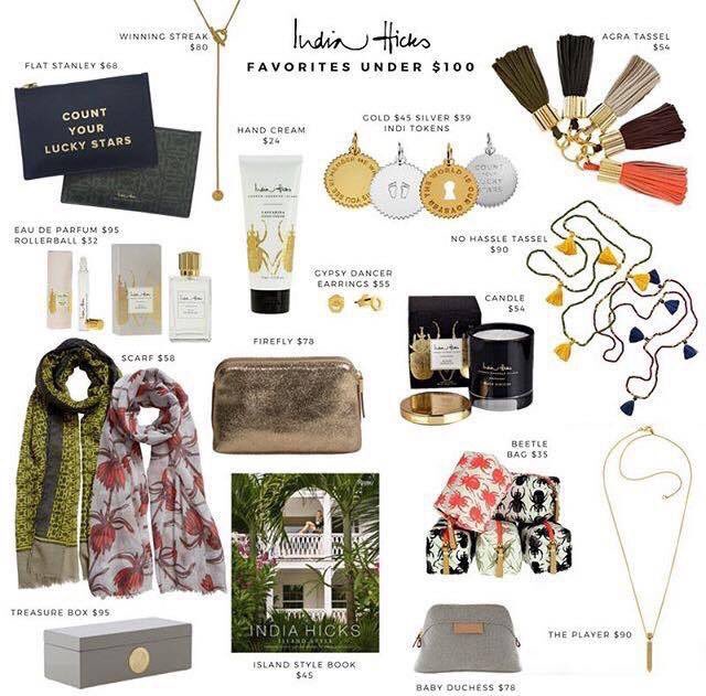 Holiday shopping with #IndiaHicks! Shop the new Holiday Collection under $100. #shopping #gifts #blackfriday goo.gl/FCCYhI