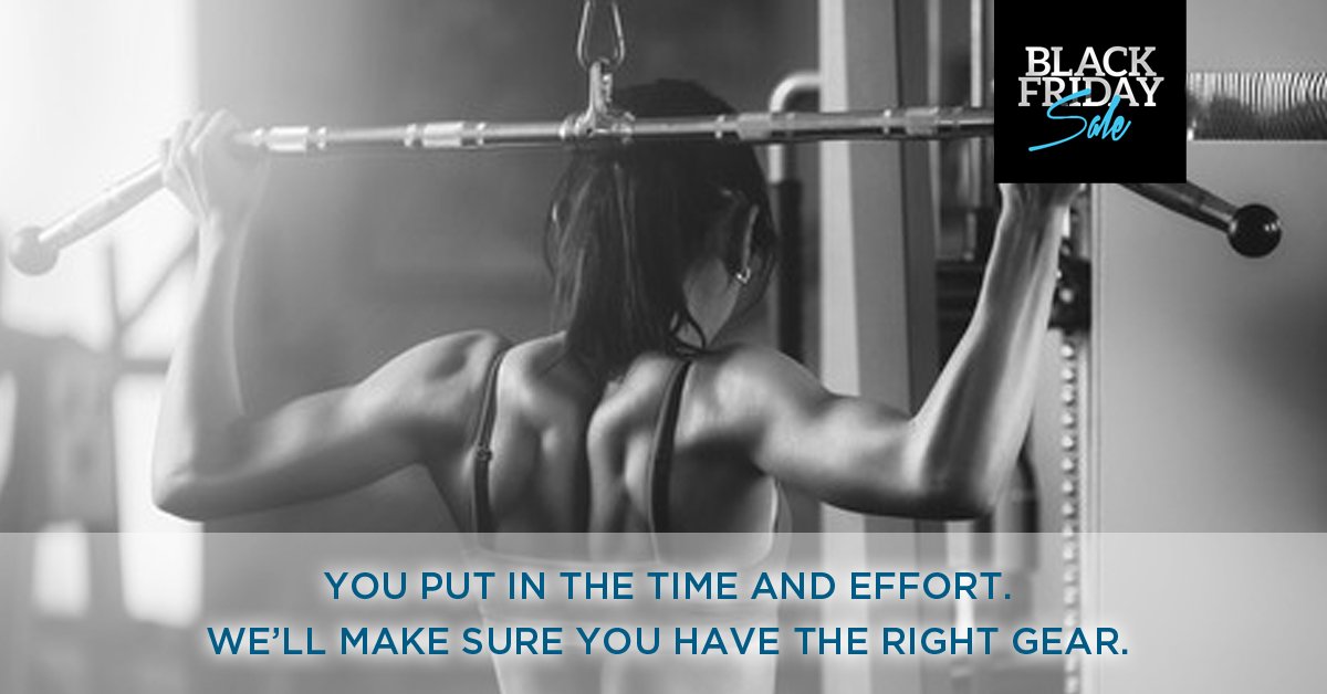 SO what are you waiting for? Get the RIGHT GEAR to meet your #fitness goals #BlackFriday #CyberMonday goo.gl/qp1eyr