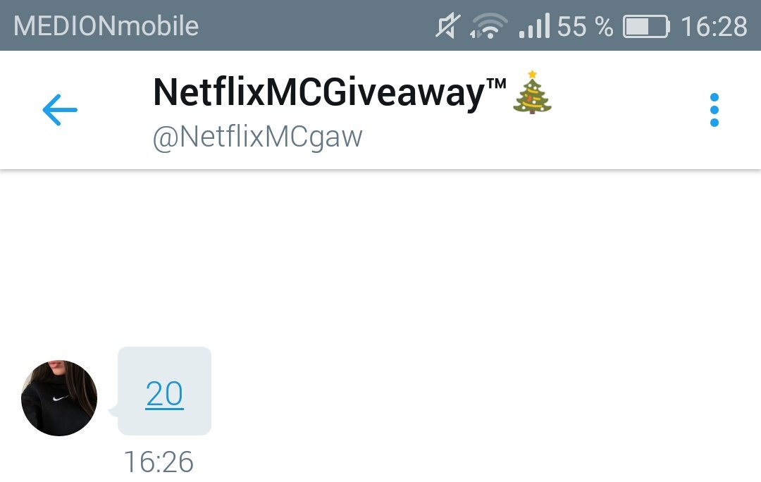 Hab die nachricht davor ausversehen gelöscht 😒😂 

HELFT MIR BITTE
Und guckt bei @NetflixMCgaw 
20 retweets?🙏🙏
