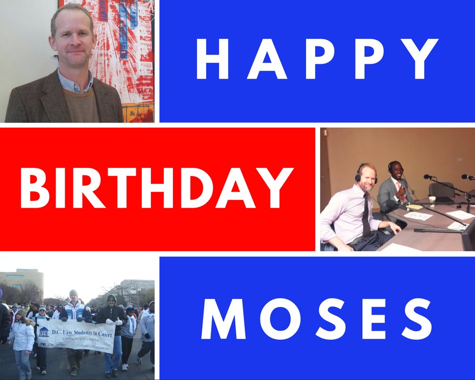 rising4justice's tweet photo. Guess who is celebrating a birthday today? LSIC Executive Director @MosesACook. Give Moses a birthday shout out! #LSICJustice https://t.co/jmI72nDOZu