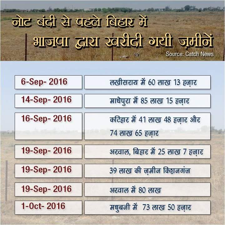 FaridaPatel's tweet image. This is a snapshot of bjp land deals
Full corrupt modi govt
#ModiNoteGate