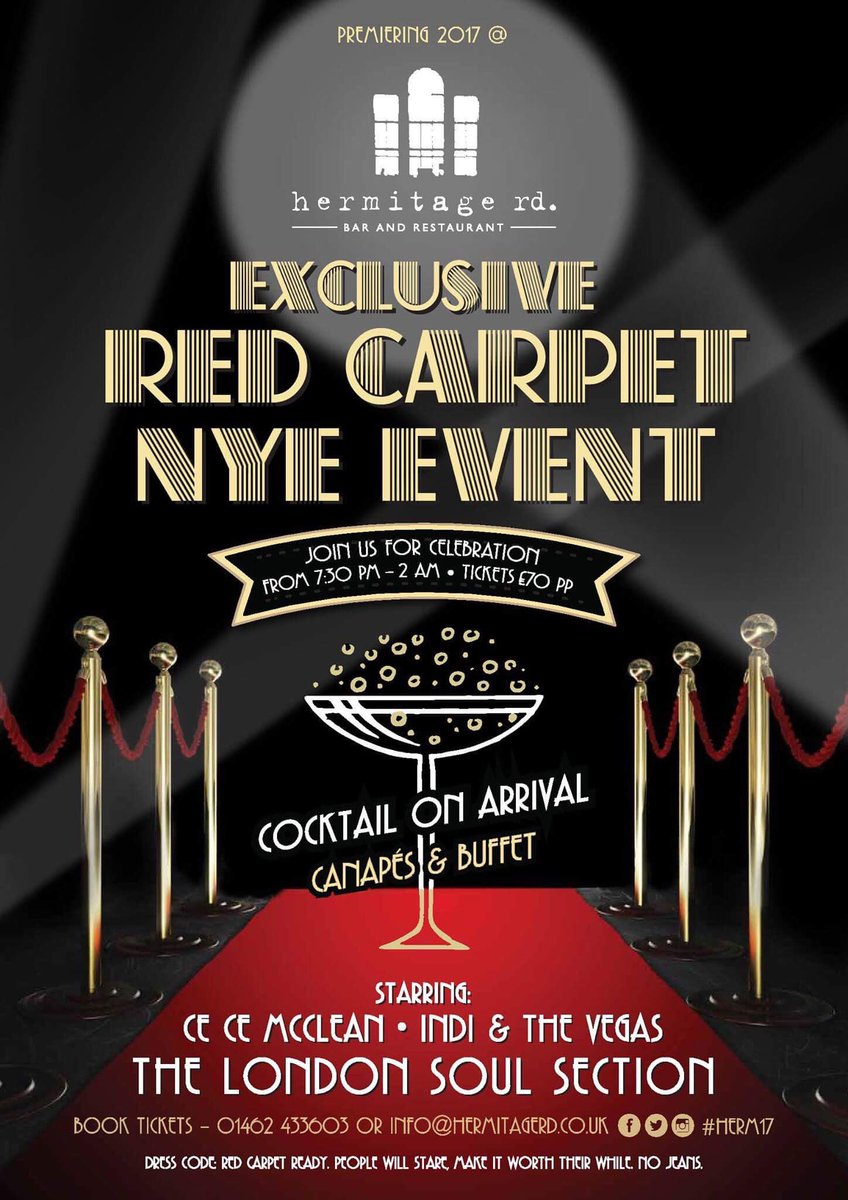 😏 The Cat is officially out of the bag! Tickets are now on sale for our NYE - Red Carpet Event! Limited Tickets Available🎉🎉