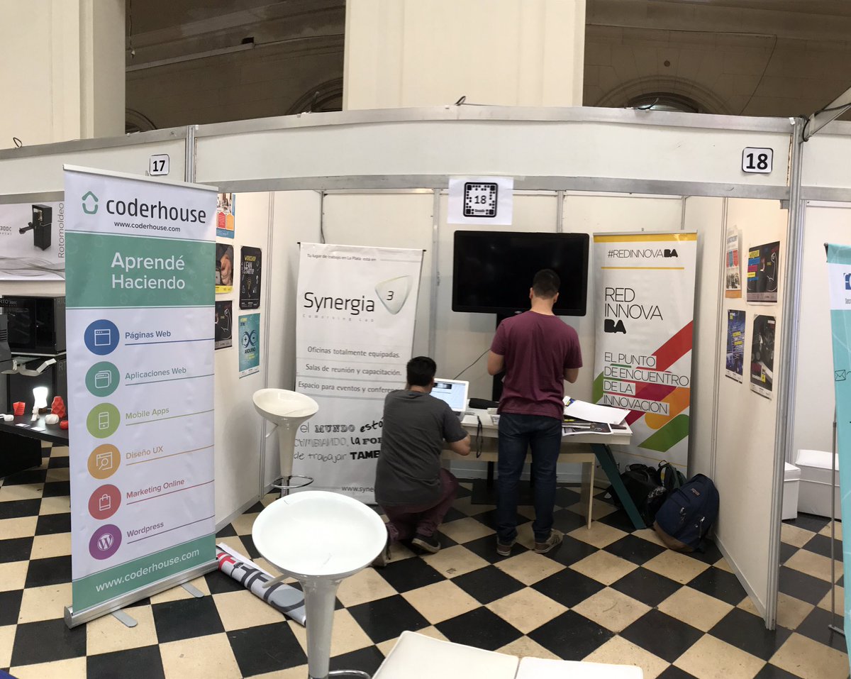 Ya casi listos para arrancar en #ExpoJoven junto a <a href="/SynergiaLP/">Synergia Jockey Club ⚡️</a> <a href="/LaPlataMLP/">Municipalidad de La Plata</a> <a href="/JuventudMLP/">Juventud MLP</a>