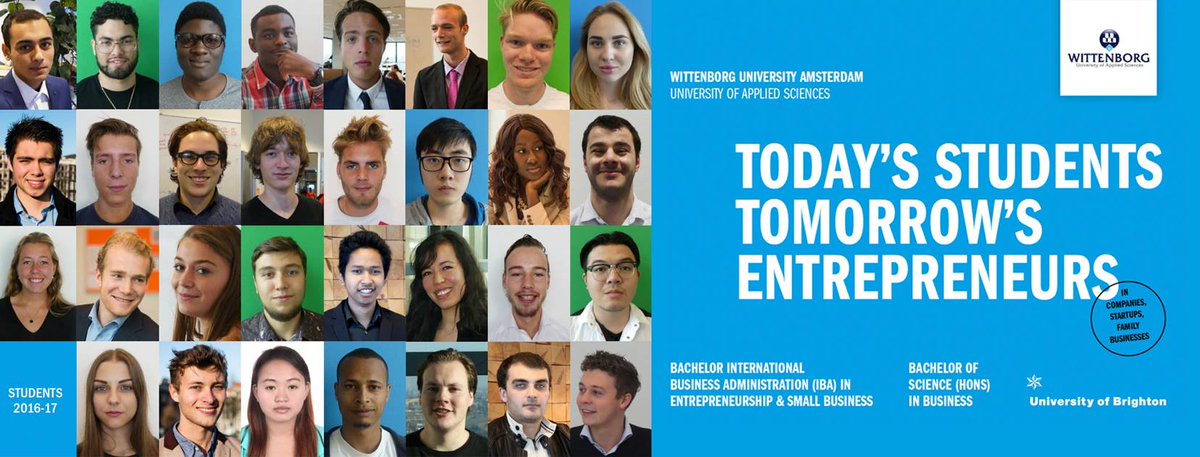 Wittenborg_Ams's tweet photo. Bachelor Entrepreneurship in Amsterdam. Online info-session 1 Dec 2016 7.00-8.30 PM. Link? https://t.co/JyniOR34Gw https://t.co/hCJXiYXN7M