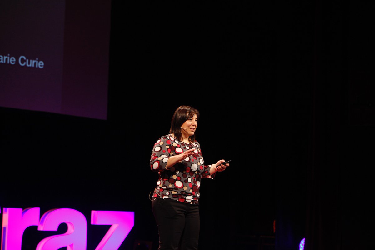 a better understanding of the combination of physics and chemistry from Anna Maria Coclite #nowisbetter #tedxgraz #ted #physics #chemistry