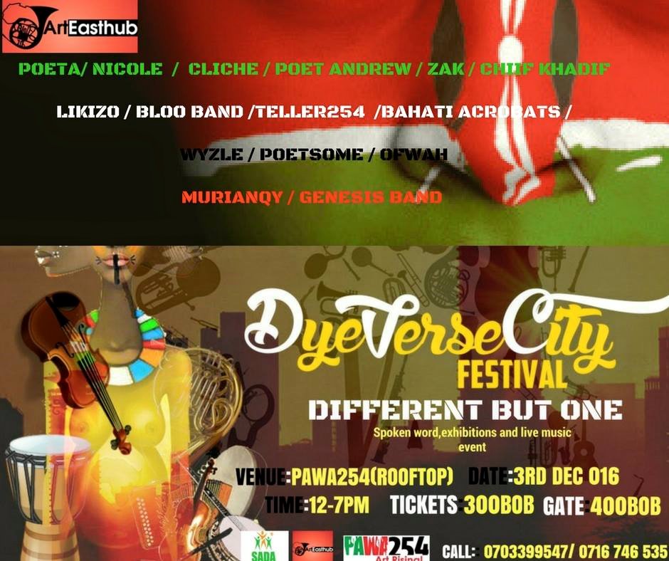 zak9540's tweet photo. Join us as we appreciate our different cultures but keep in mind that we are one. Just 7 days to go. #DyeVerseCityFestival #DifferentButOne https://t.co/TQFwhfNKpu