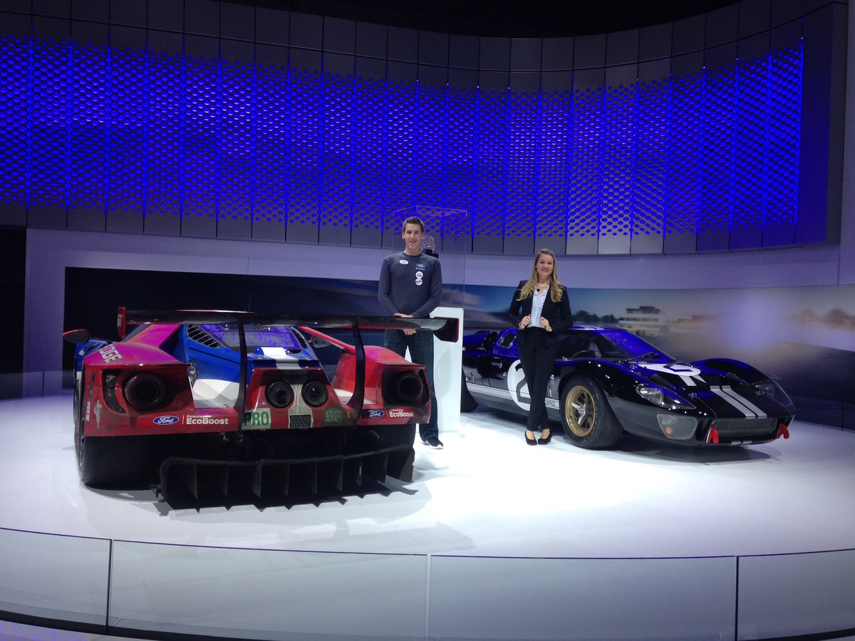 Ford_MichelleJ's tweet photo. Come celebrate the big win with us #Ford #GT @fordautoshows @laautoshow @fordevents #fordevents @JacksonKenny96 https://t.co/oc6AUXfgRy