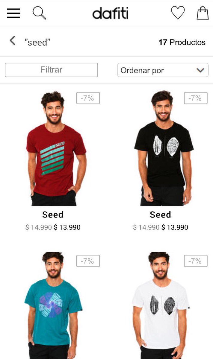 SeedClothes's tweet photo. Muchachos ya estamos en @dafitichile. Corran por su ropa #BlackFriday! 👊🌾https://t.co/HmZjINBGsM https://t.co/qQE5DOTp8Z