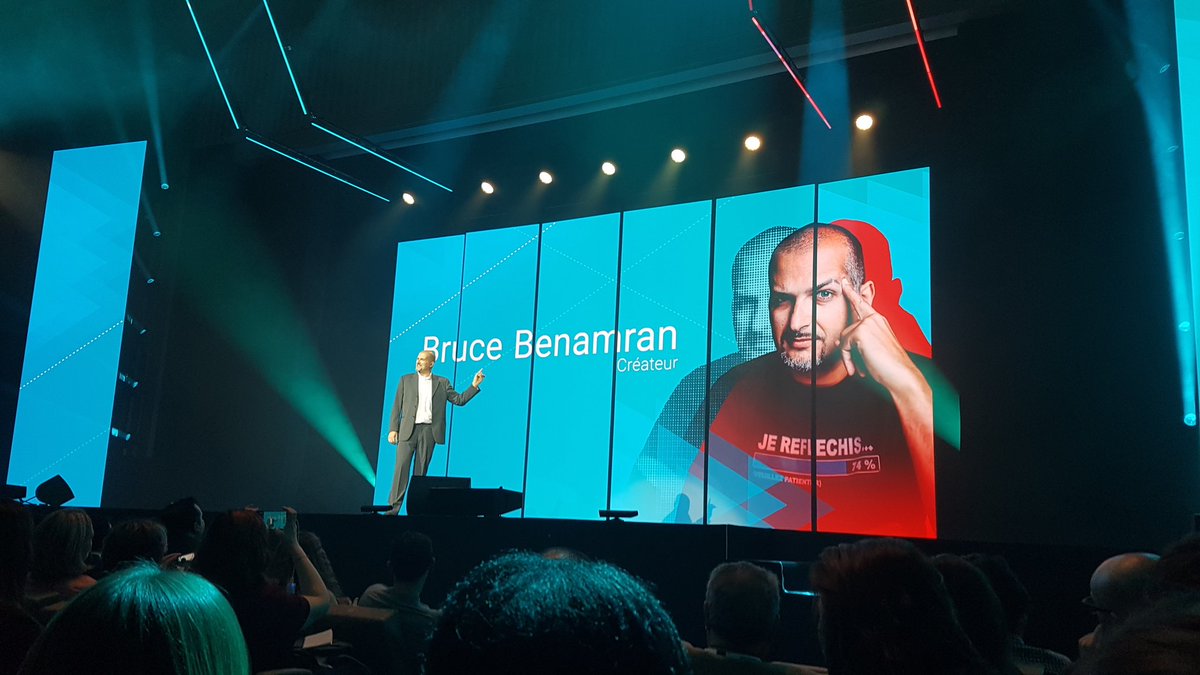 GroupMConnectFR's tweet photo. @YouTubeFRA Nous étions au #Brandcast2016, l'événement Youtube dédié aux marques. Des présentateurs de tous horizons (1/2) https://t.co/h46Z8mFs2Z