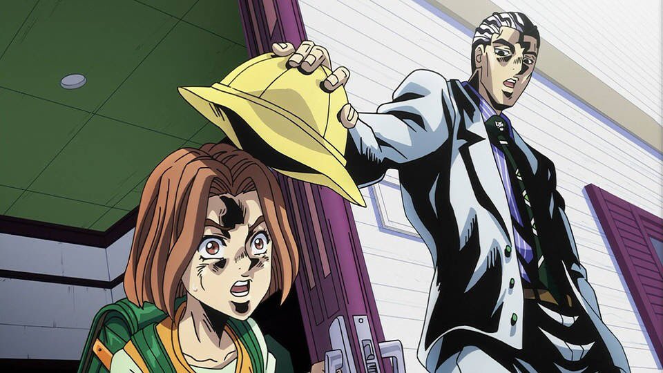 パーマ屋くまたに ジョジョ4部 35話 作者が描きながら強くしすぎて仗助達勝てないと思うだけあって吉良の能力強すぎる バイツァ ダストの絶望感アニメで見ても半端ない だからこそ次回からの川尻早人が立ち向かう物語が今から楽しみ Jojo Anime