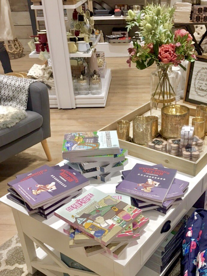 Lovely display of <a href="/Sheff_cookbook/">Sheffield Cook Book</a> and <a href="/HendoRelish/">Henderson's Relish</a> #Cookbook in <a href="/SandersonsStore/">Sandersons</a> <a href="/FoxValleySheff/">Fox Valley</a> #stocksbridge #sheffield