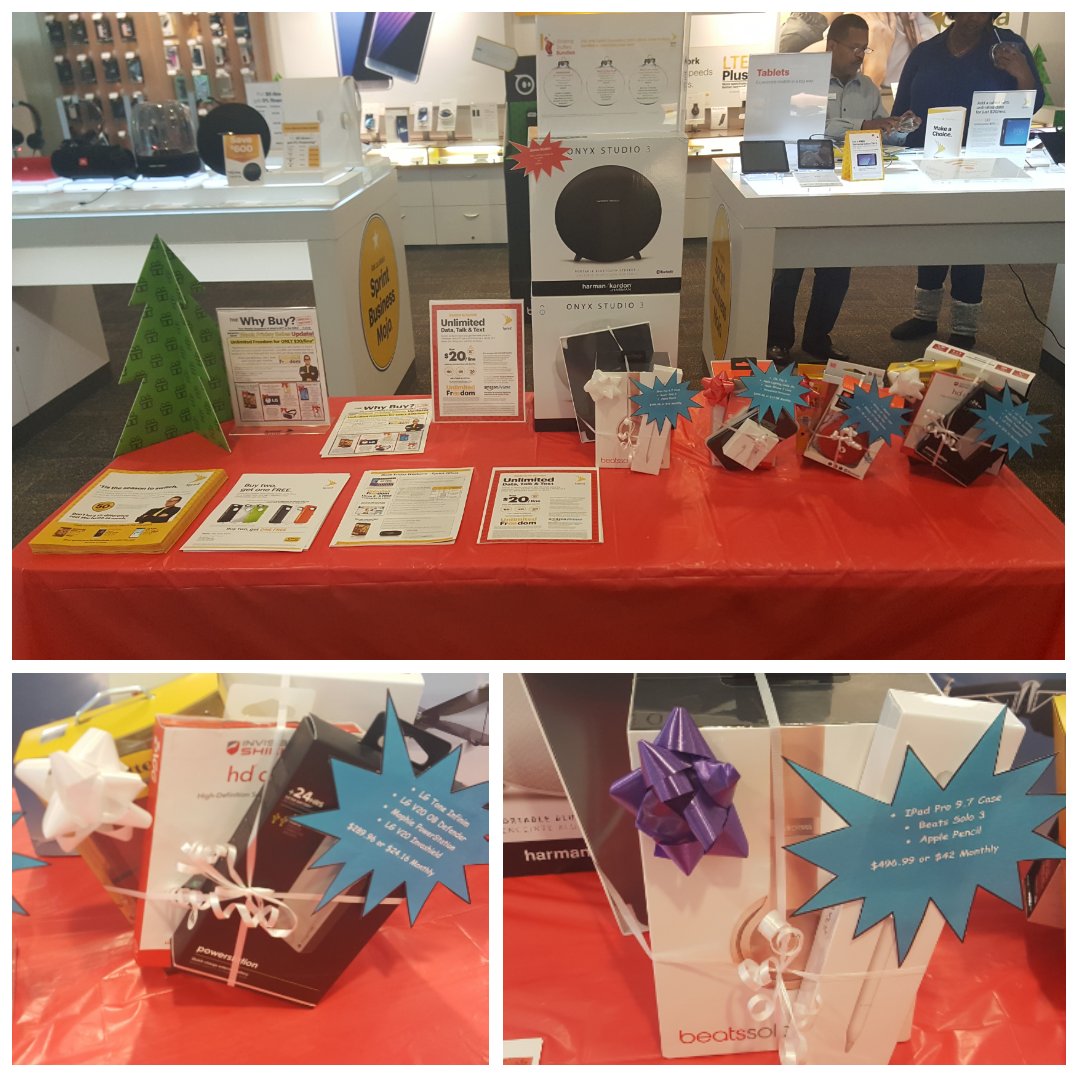 SprintDC0142's tweet photo. Great bundle deals for the holiday and accessories eligible for financing!  Come shop in DC for all your wireless needs! https://t.co/QxHQRHz8Mh
