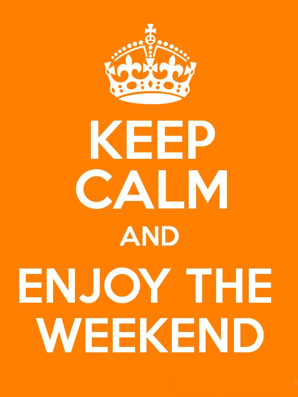 Goed weekend iedereen! #vrijmibo