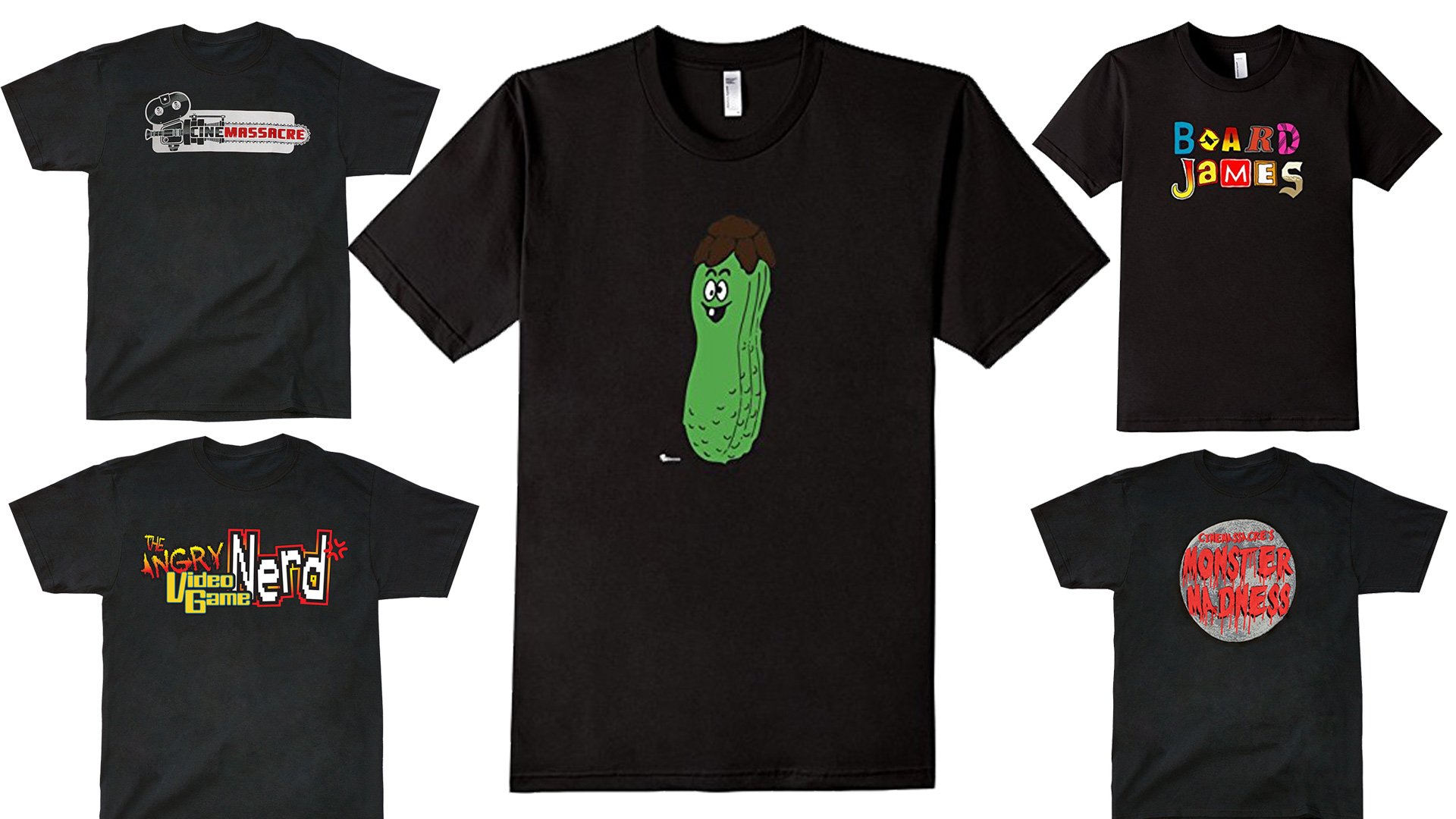 Cinemassacre Board James T-Shirt Cinemassacre Board James T-Shirt