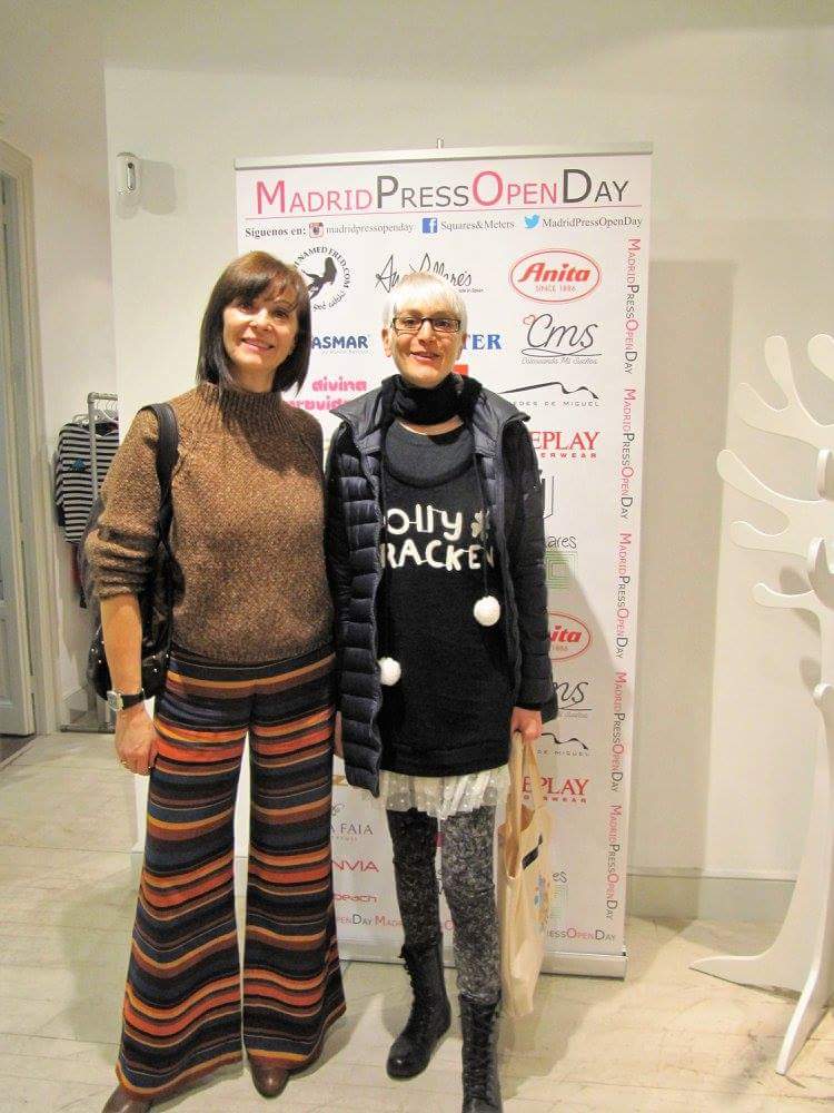 Visita a #MadridPressOpenDay de Carmen González y Aranzazu Valenzuela de <a href="/ASchlesser/">ANGEL SCHLESSER</a>