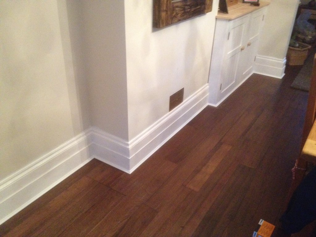 Primed up #skirting #cabinets #joinery #carpentry #woodwork #painting #home #interiors