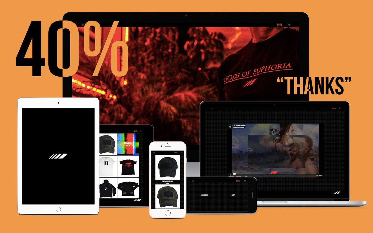 GodsofEuphoria's tweet photo. Use code "Thanks" for a gift on top of 40% on most items on site! 🔥 https://t.co/ionxf3jSOR