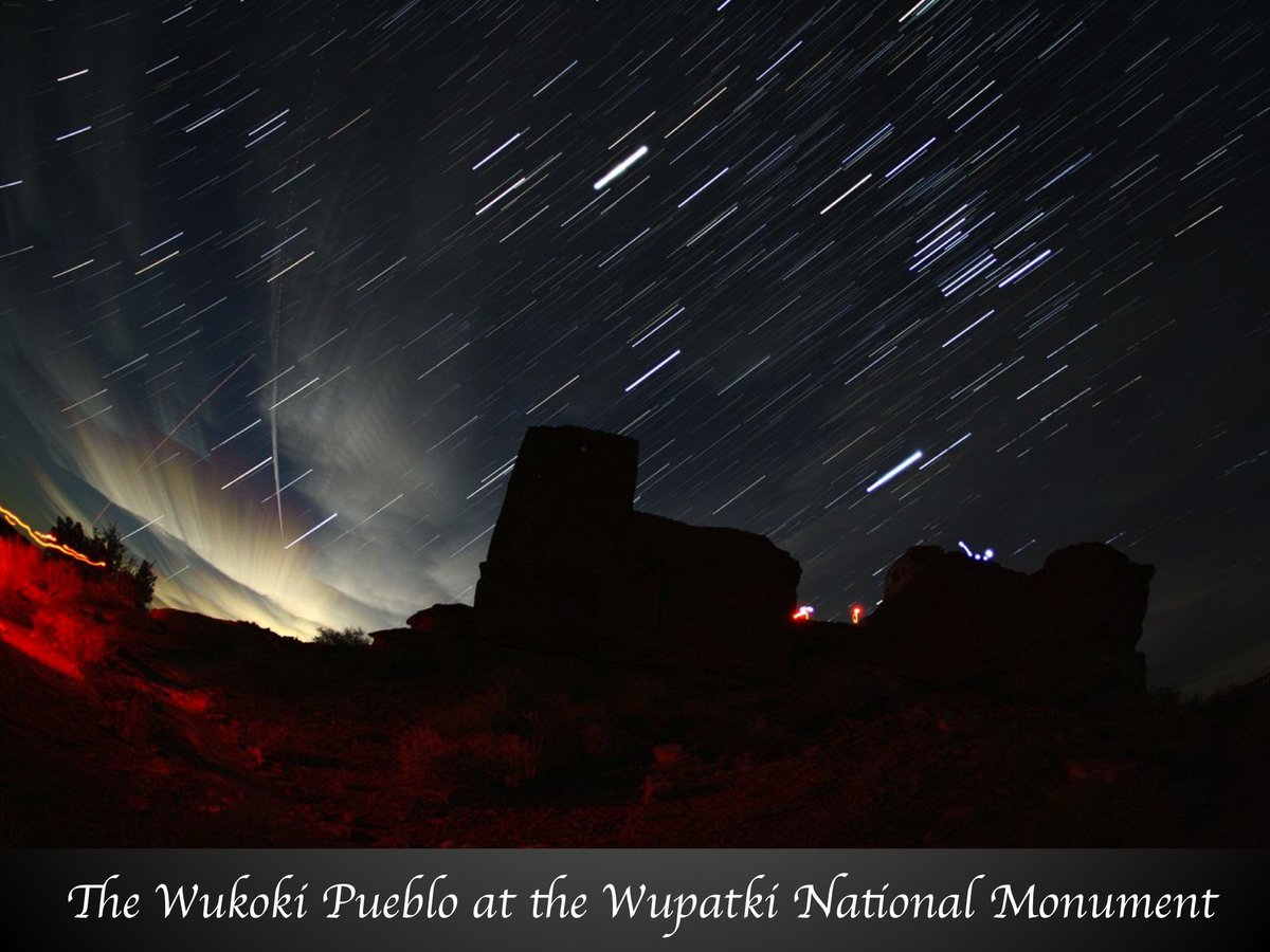 TheArtofAstro's tweet photo. After a hiatus, today's #AstroArt is "Wukoki Pueblo at Night" submitted to our 2014 contest: https://t.co/D4HhPPmivY