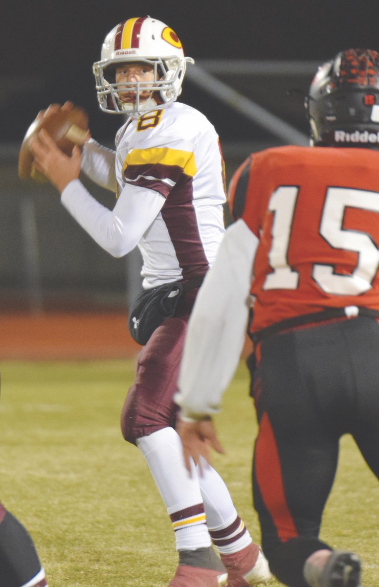 Clinton Passing Leader (12 Games) <a href="/conorwyer9/">Conor Wyer</a> 68-of-122 for 1,045 yards, 13 touchdowns, 7 interceptions, 3 rushing TDs