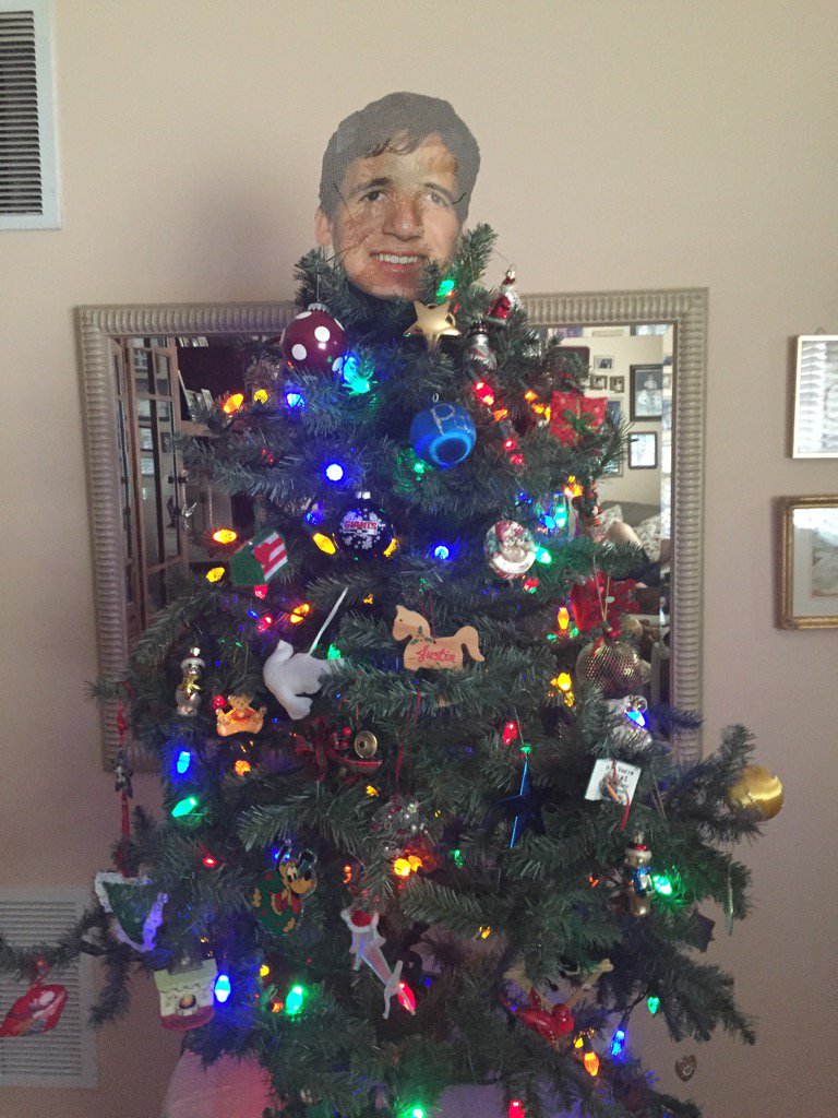 lucillecig's tweet photo. Its a #NYGiants xmas from ur no.1 fan! #treeli #BIGBLUENATION #manning @Giants @NYGDaily @GiantsViews @EliManningHub https://t.co/waHSb7xsHv