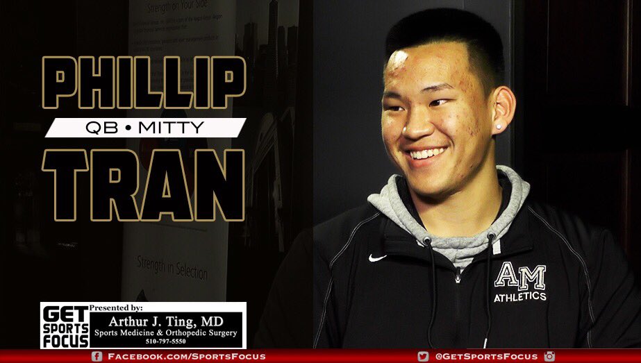 GetSportsFocus's tweet photo. GSF Exclusive w/ @itsallyduhh
1-on-1 interview with QB @Itsphilliptran 🏆https://t.co/HtJlZt2KOd https://t.co/WoBp6lWuOj
