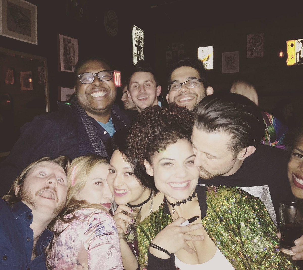 JayindapubTV's tweet photo. Wrap party for @horrortimefilm! Part of #teamshaw had an opportunity to work on an indie feature film! So we celebrated! #lovethesepeople https://t.co/MV58wghYC1