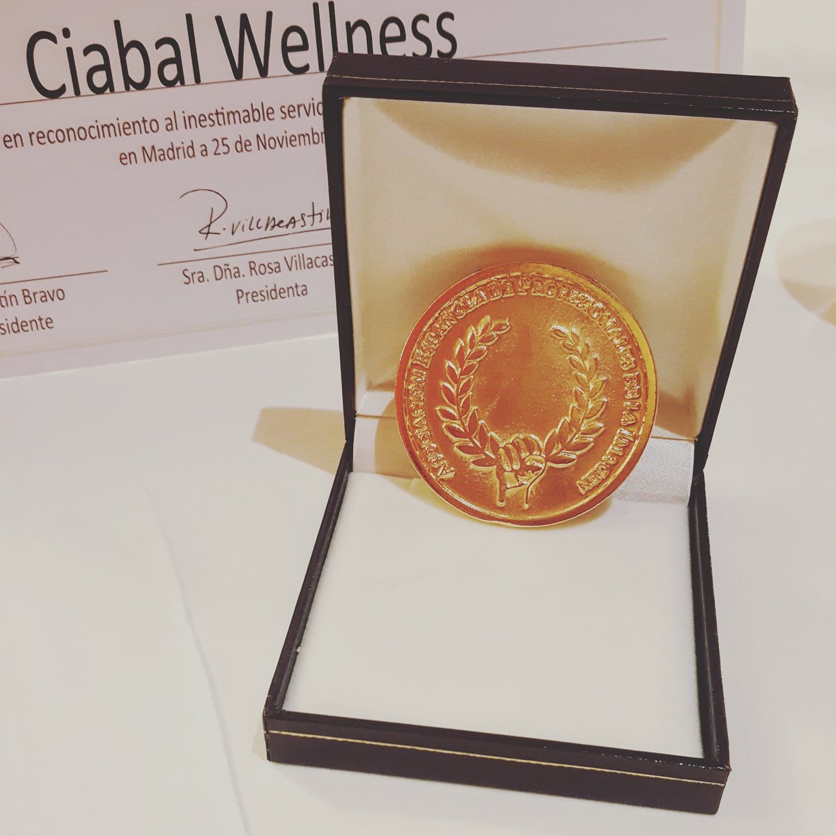 Estamos de celebración!! Acabamos de ser premiadas con medalla de oro de La Asociación de Preofesionales de la Imagen!! Graciasss a todos!!