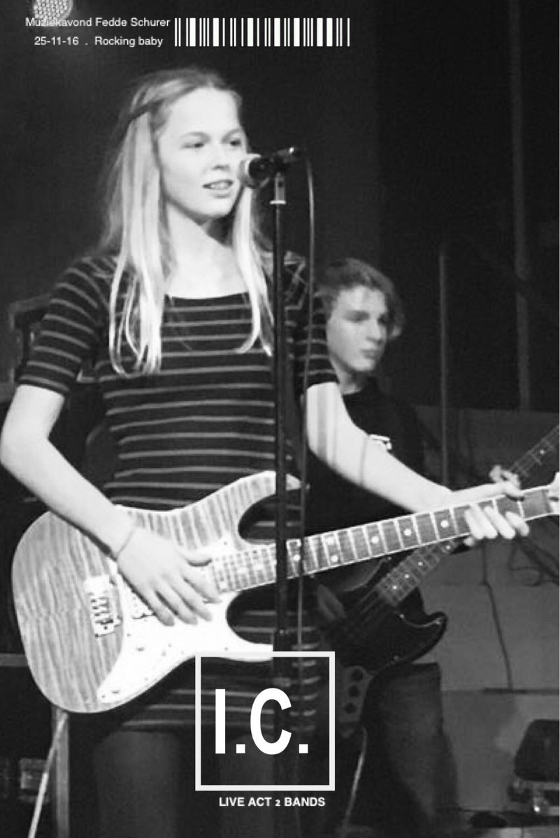 Muziekavond <a href="/FeddeSchurer/">@FeddeSchurer</a> #Myrockingbaby #stoer #trots #knapperd