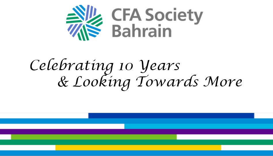 Join us and be part of the difference!#CFADifference_BahrainExperience #CFASocietyBahrain #TenthAnniversary