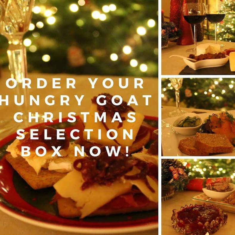 hellohungrygoat's tweet photo. No Christmas dinner is complete without The Hungry Goat Selection Box! Order yours now..  https://t.co/kCF3LESpl5 https://t.co/KSLxF0zzyG