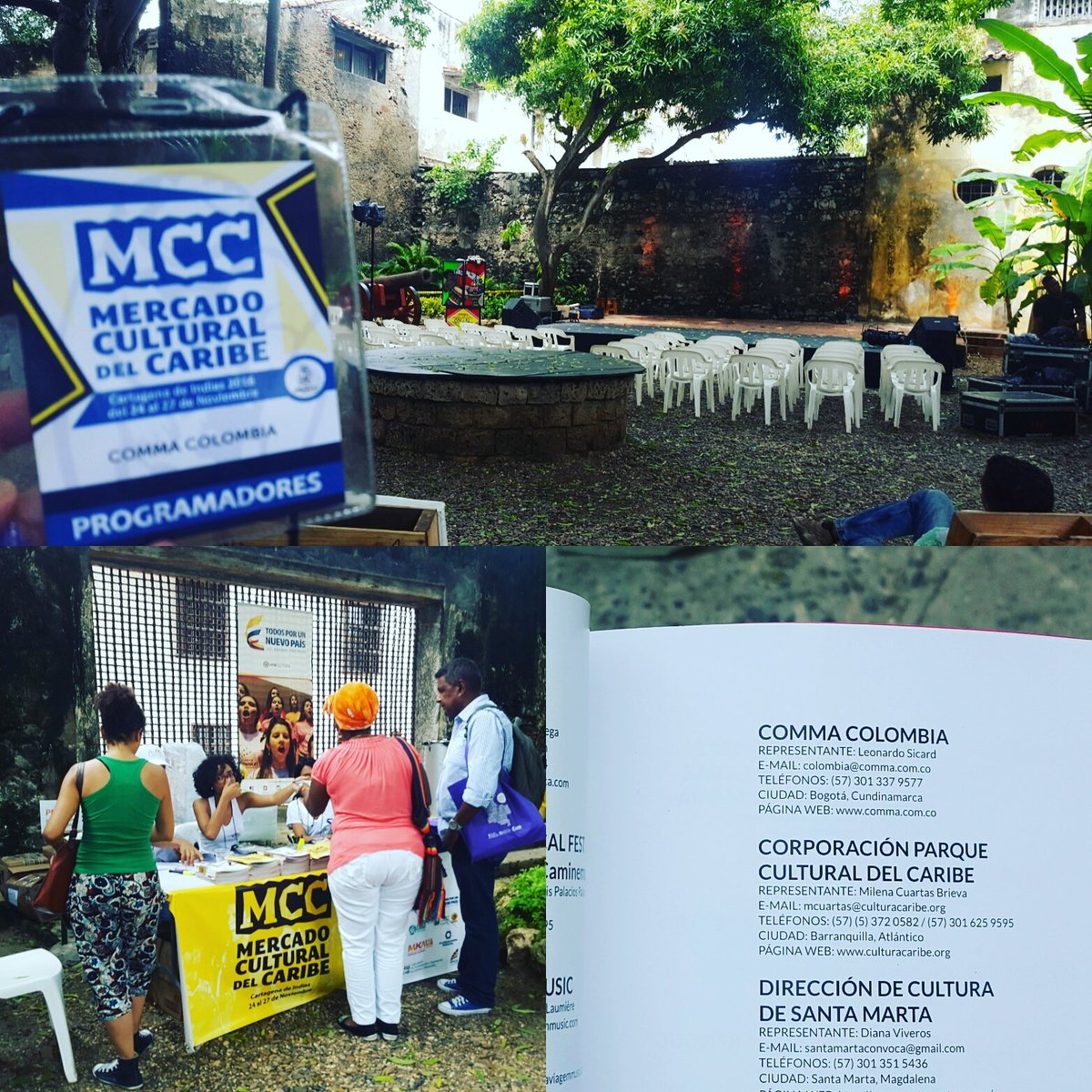 CommaColombia's tweet photo. Presentes en el MCC #mercadoculturaldelcaribe2016 @mercadocultural #ImpulsandoGenios #booking #management @mcdelcaribe https://t.co/7ZAFTzzOC4