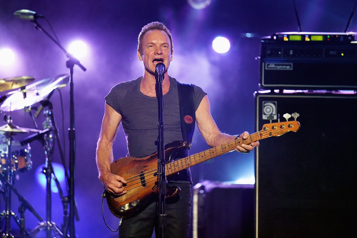 AMAs's tweet photo. .@OfficialSting performed some of his hits before accepting the #AMAs Award of Merit! Watch: https://t.co/qbv4BYI9u1 https://t.co/Igcc68QXI0