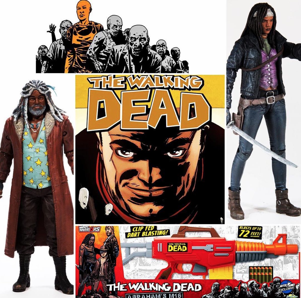 TheWalkingDead's tweet photo. Yes, even we have #BlackFriday deals! Stock up on #WalkingDead gear for the holidays with our exclusive sale: https://t.co/ZP8kwjerIh https://t.co/9cg4o04Aab
