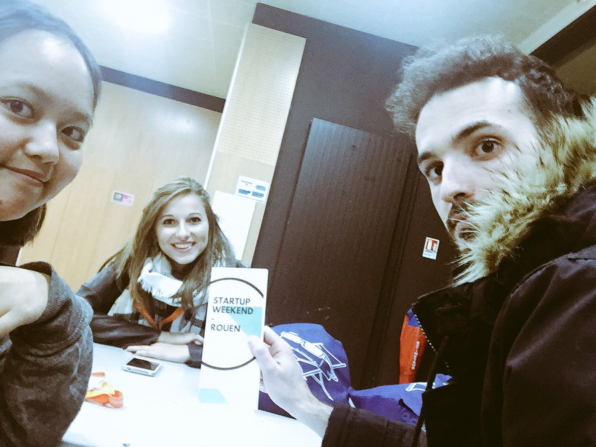 NormandyFactory's tweet photo. La #Nfactory et le @CampusSaintMarc sont là tout ce #weekend au @swrouen ! #swrouen #startupweekend #motivation https://t.co/JVNafPnaNO
