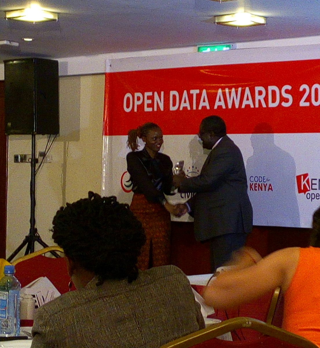 ICTAuthorityKE's tweet photo. Hefty clapping as the different finalists receive their awards. Congratulations! https://t.co/EE0ffaqeww