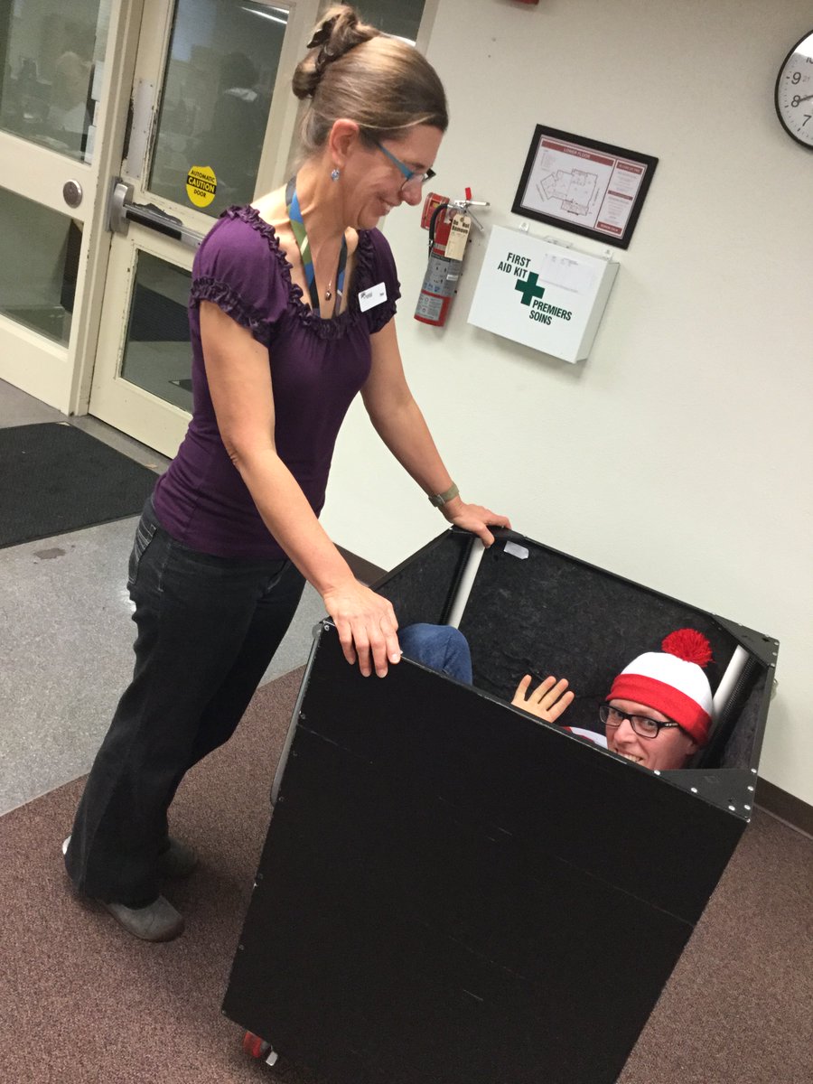 SPLibrary's tweet photo. Waldo's on his way to the parade. Spot Waldo, tag us, be entered to win a prize! #SPLfun https://t.co/K1nqT7yufR https://t.co/58P9F8LO8o