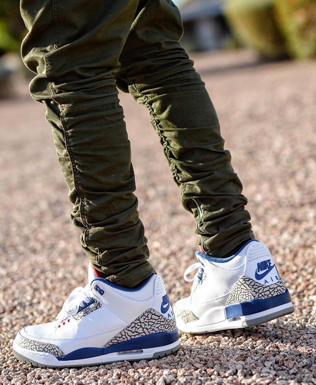 true blue 3s outfit