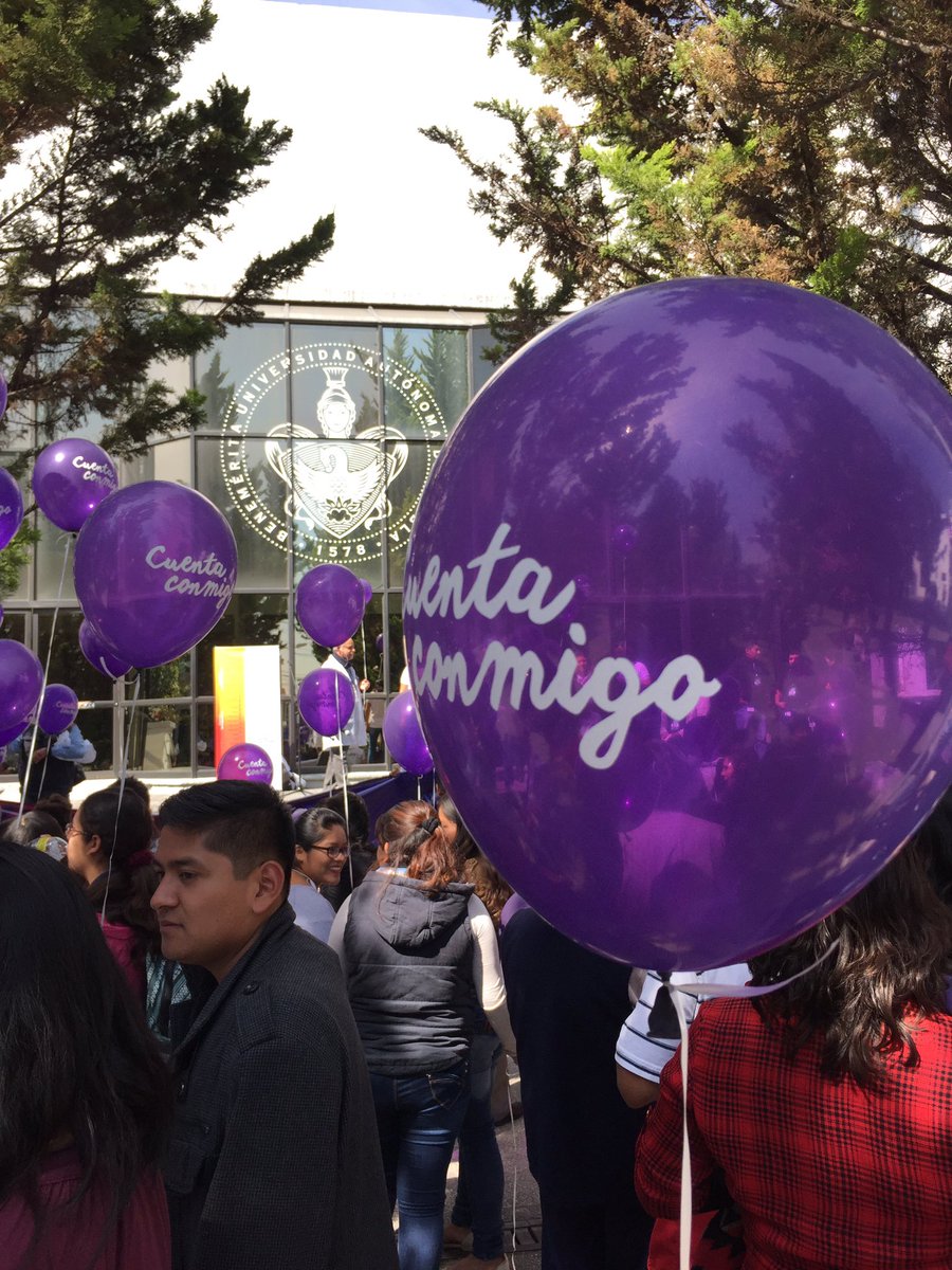 FMBUAP's tweet photo. #VidaLibreDeViolencia #CuentaConmigo #NiUnaMenos #BUAP #FMBUAP https://t.co/HRDc16Jew6
